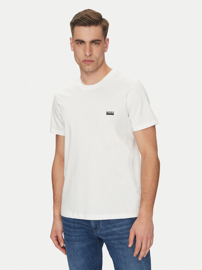 BOSS BOSS Camiseta 50531401 Beis Regular Fit