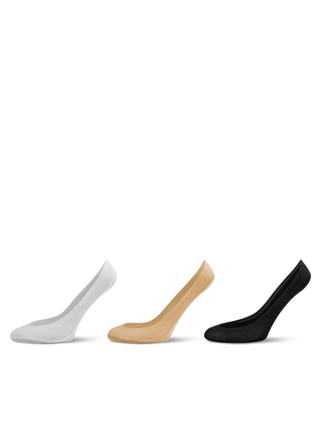Jenny Fairy 3 pares de calcetines tobilleros para mujer Jenny Fairy 4WB-003-SS24 De color