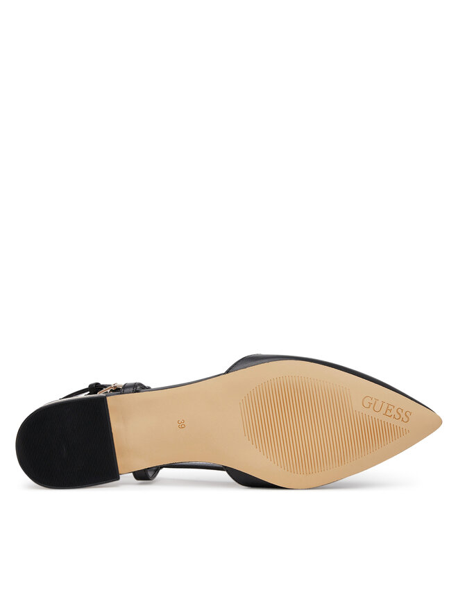 Guess Sandales Guess FLTFRA LEA05 Melns