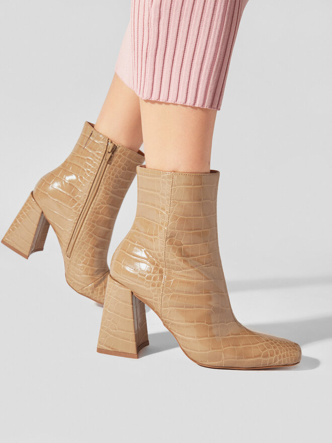 Vero Moda Μποτάκια Vero Moda Vmmeise 10296965 Μπεζ
