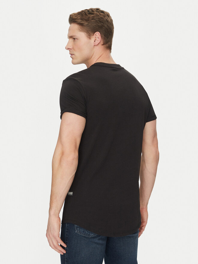 G-Star Raw G-Star Raw Póló Lash D16396-B353-2199 Fekete Relaxed Fit