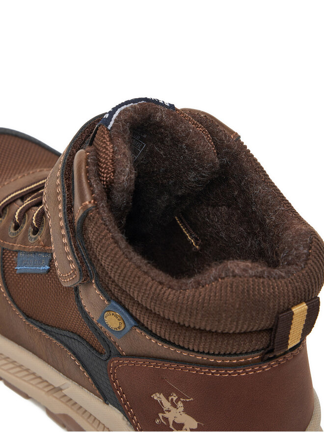 Beverly Hills Polo Club Schnürschuhe Beverly Hills Polo Club EO-BHPC-371-005 Braun