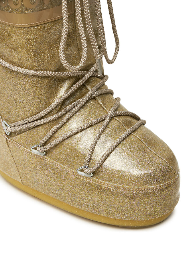 Moon Boot Śniegowce Moon Boot Icon Glitter 80D1402850 Złoty