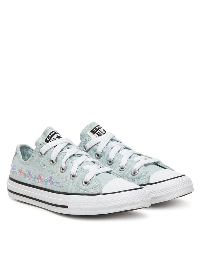 Converse Sneakers aus Stoff Converse Chuck Taylor All Star Florals A11776C Hellblau