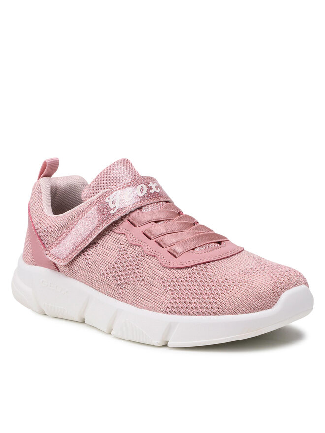 Geox Snīkeri Geox J Adril G. D J25DLD 07QBC C8172 D Rozā