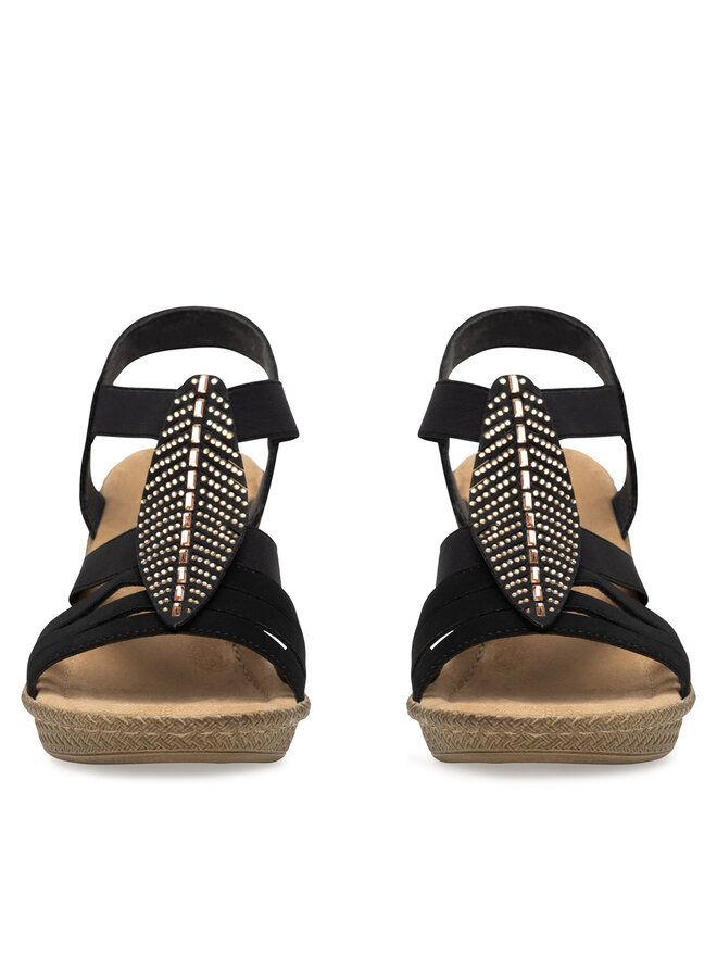 Rieker Sandalen Rieker 66526-00 Schwarz