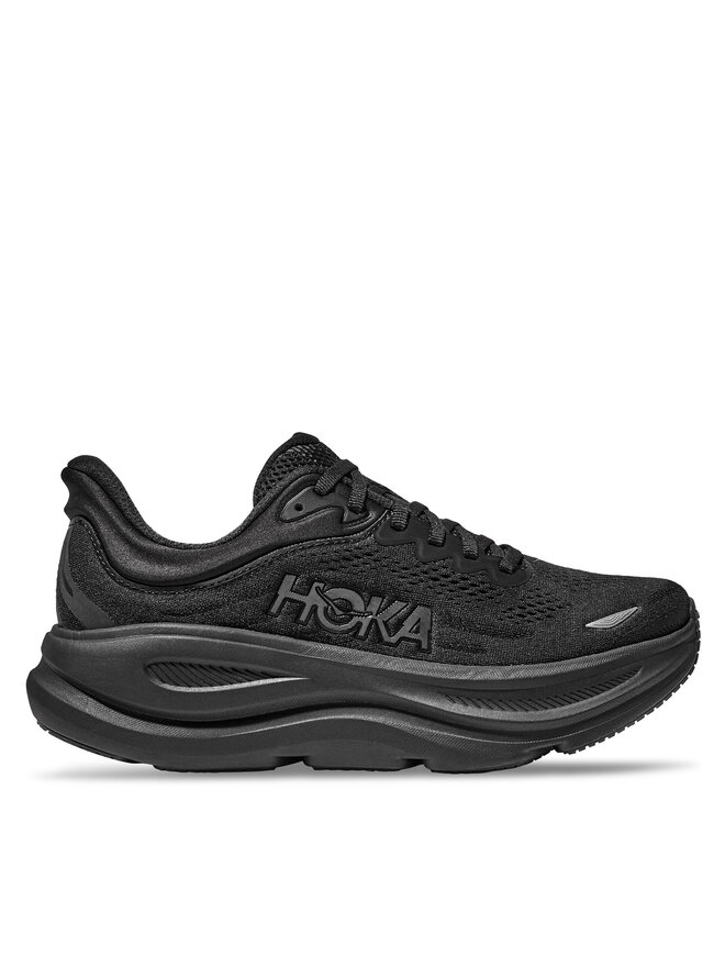 Hoka Běžecké boty Hoka Bondi 9 X-Wide 1162015 Černá