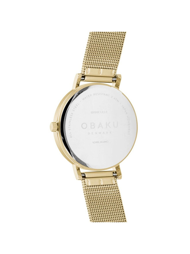 Obaku Uhr Obaku V248LXGIMG Goldfarben