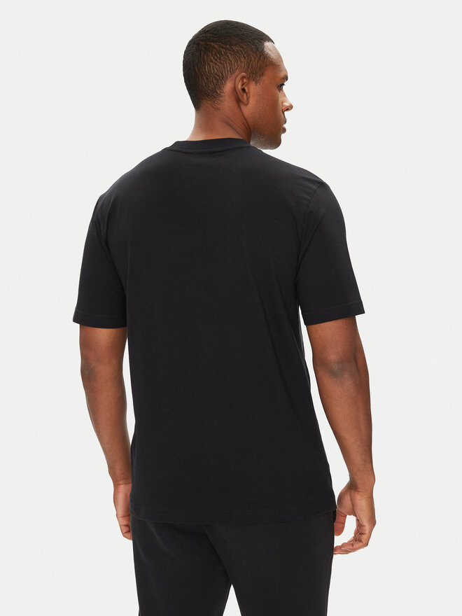 adidas adidas Marškinėliai Essentials Small Logo JE9024 Juoda Regular Fit