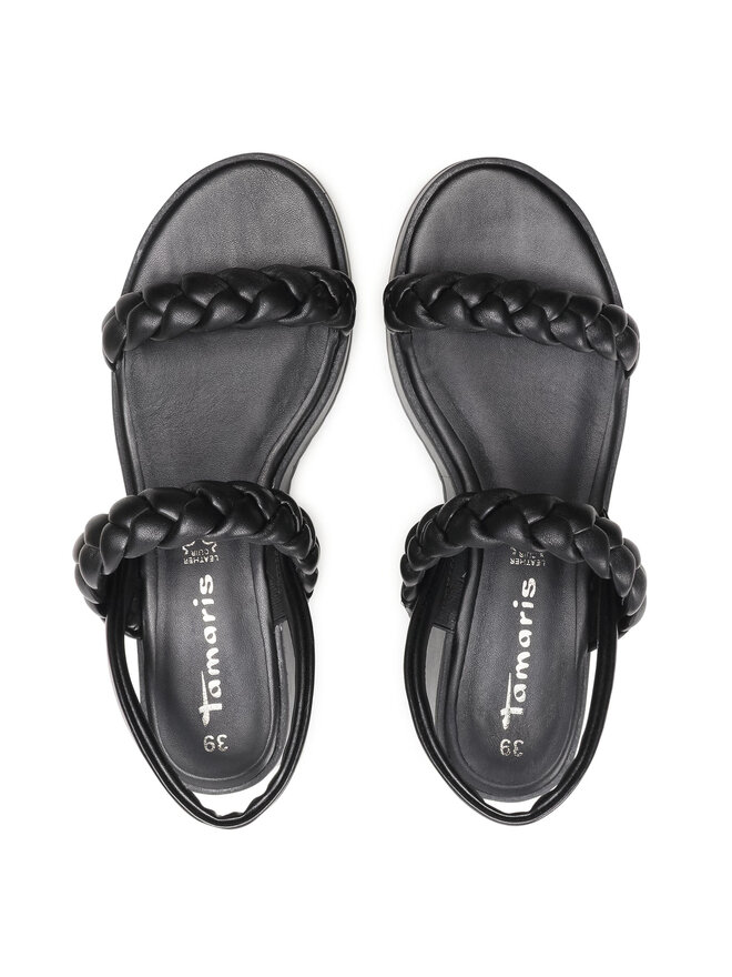 Tamaris Sandaal 1 1 28034 30, zwart/beige., 40 EU