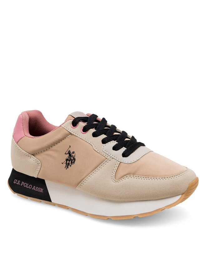 U.S. Polo Assn. Sneakersy U.S. Polo Assn. KITTY002A Béžová