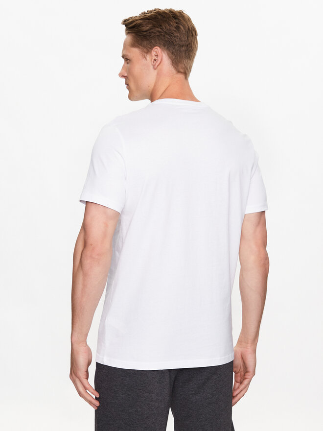 4F 4F Marškinėliai 4FSS23TTSHM539 Balta Regular Fit