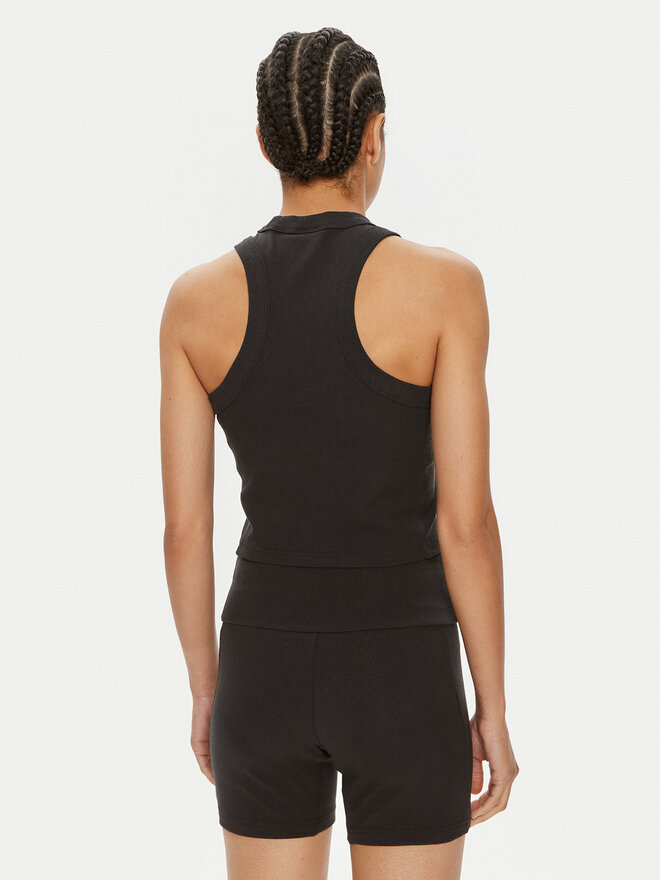 adidas adidas Felső Lounge IR8785 Fekete Slim Fit