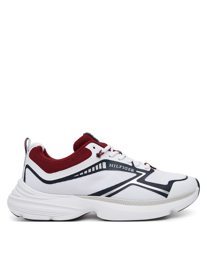 Tommy Hilfiger Sneakersy Tommy Hilfiger Th Dynafast Tech FM0FM05450 Biały