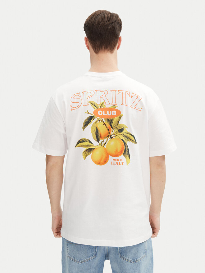 Only & Sons Only & Sons Marškinėliai Spritz 22034398 Balta Relaxed Fit