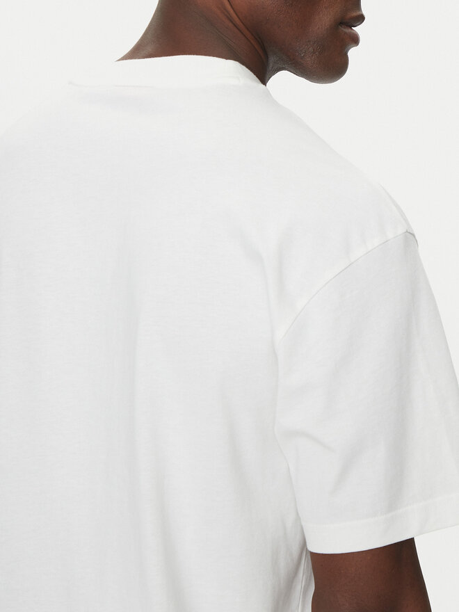 HUGO HUGO Футболка Duwedie 50535314 Білий Oversize