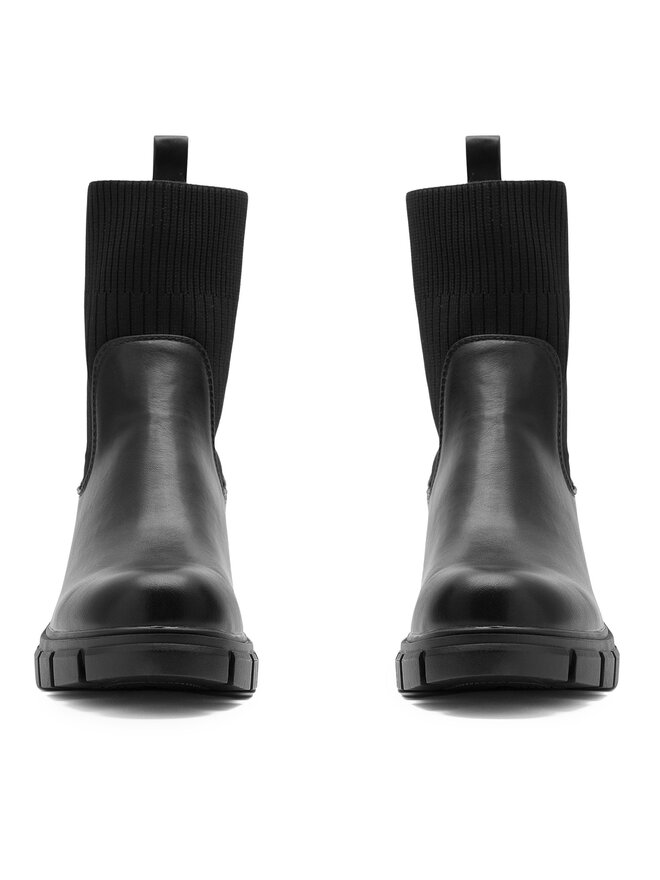 DeeZee Botine DeeZee WS5575-05 Negru