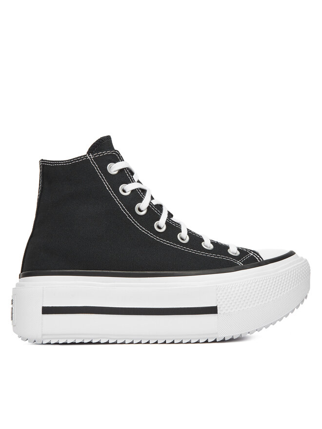 Converse Tenisice Converse Chuck Taylor All Star Lift Double Stack A12975C Crna