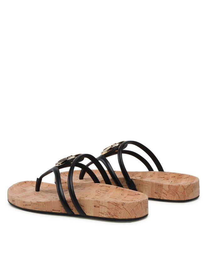 MICHAEL Michael Kors В'єтнамки MICHAEL Michael Kors Hampton Thong 40S3HMFS2L Чорний