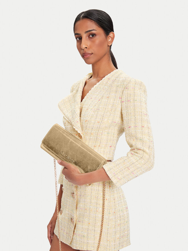 LOVE MOSCHINO Дамска чанта LOVE MOSCHINO JC4099PP0NKW0901 Златист