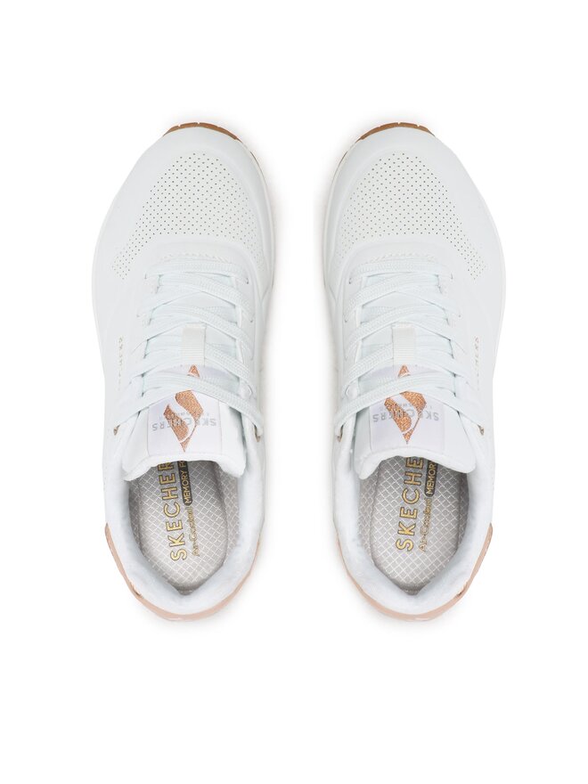 Skechers Sneakersy Skechers Uno 177094/WHT Biały