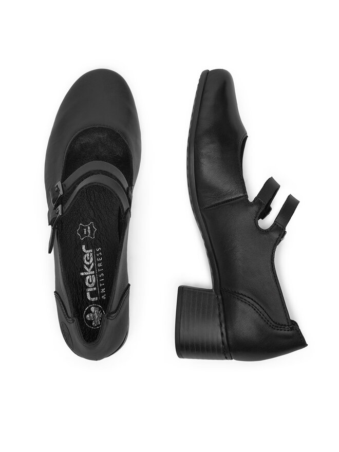 Rieker Halbschuhe Rieker 41651-00 Schwarz