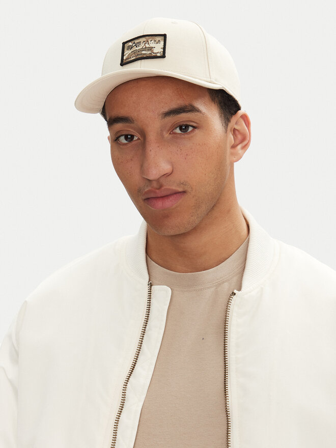 Alpha Industries Καπέλο Jockey Alpha Industries Crew Camo 156903 Εκρού