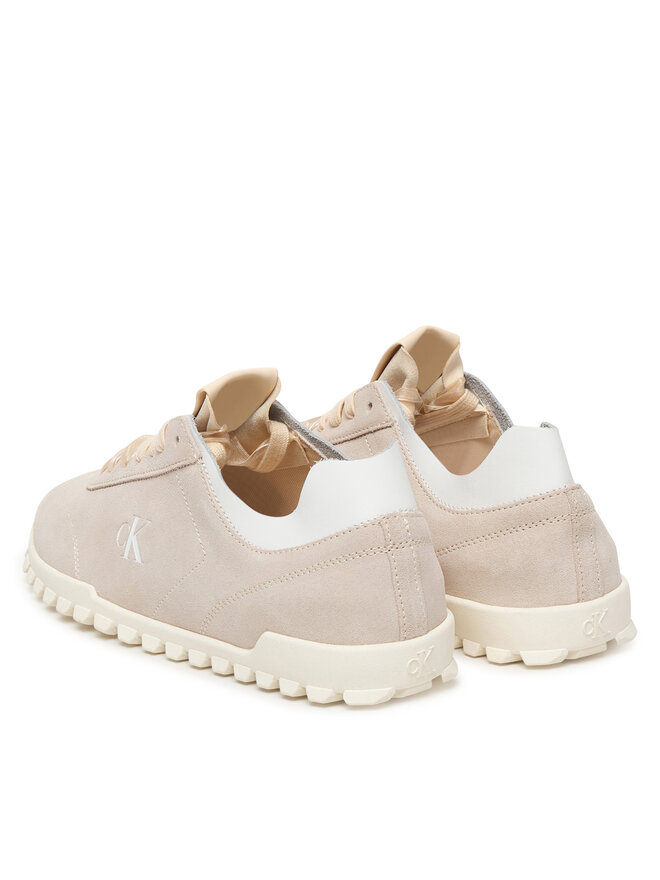 Calvin Klein Sneakers Calvin Klein Low Profile Run MG Sue HW0HW03150 Beige