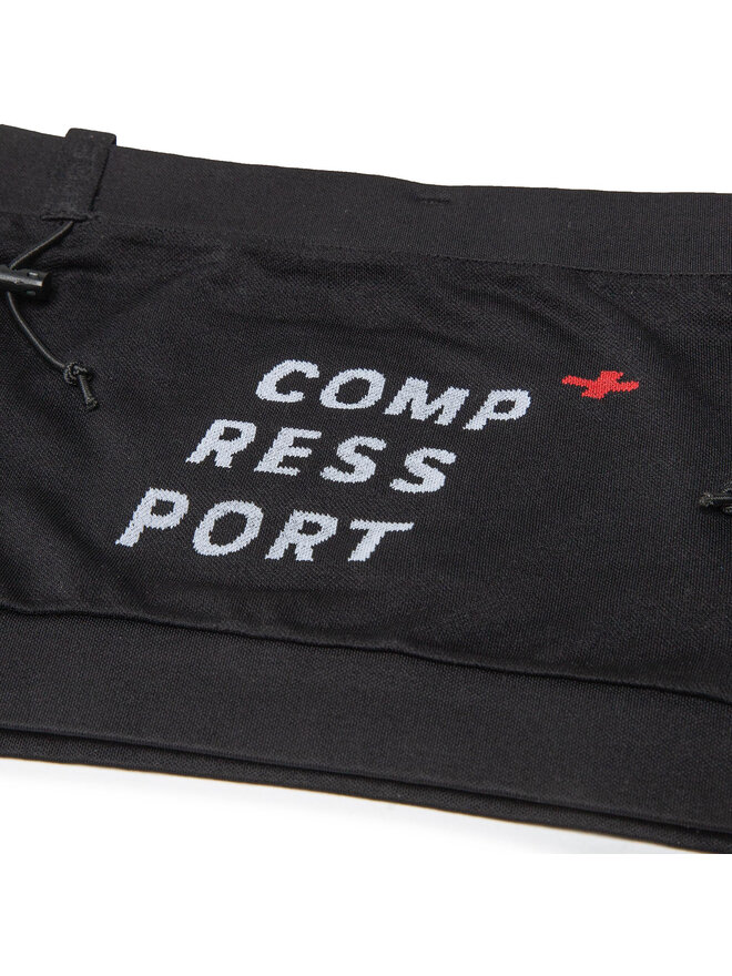 Compressport Αθλητική ζώνη Compressport Free Belt Pro CU00011B Μαύρο