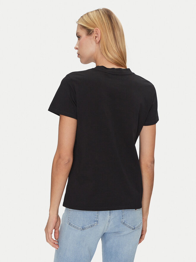 Guess Guess T-Shirt W2BI69 K8FQ1 Μαύρο Regular Fit