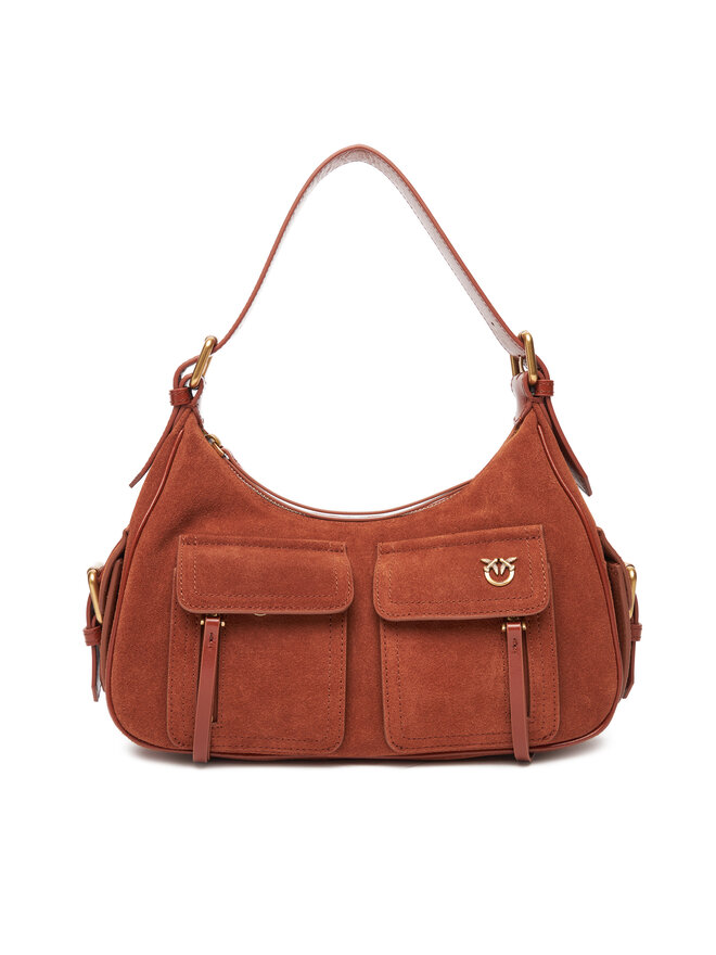 PINKO Torbica PINKO Cargo Bag Classic PE PLTT 102794 A29N Rjava