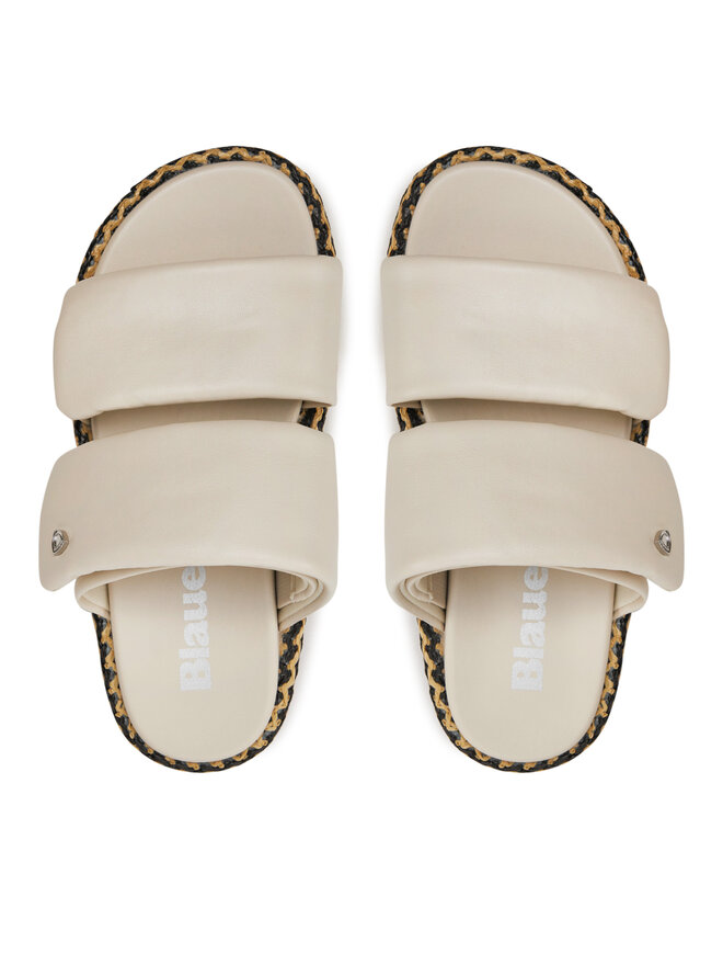Blauer Espadrilky Blauer S4OPAL02/RAF Écru