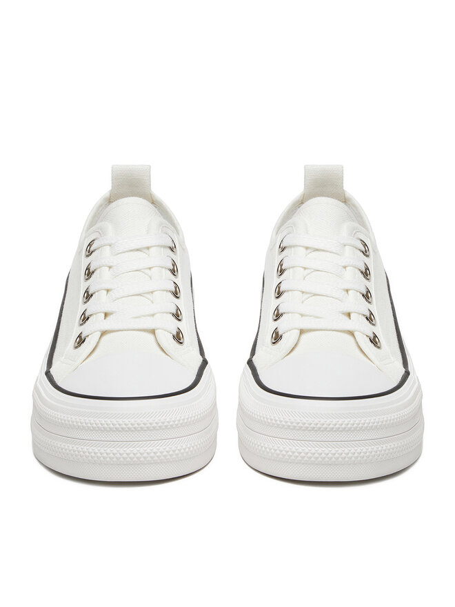 DeeZee Sneakers aus Stoff DeeZee AM25234-D Weiß