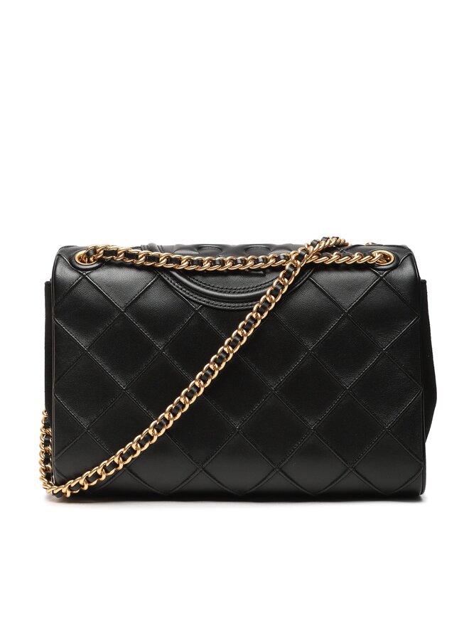 Handtasche Tory Burch Fleming Soft Convertible Shoulder Bag 137301 Schwarz eschuhe