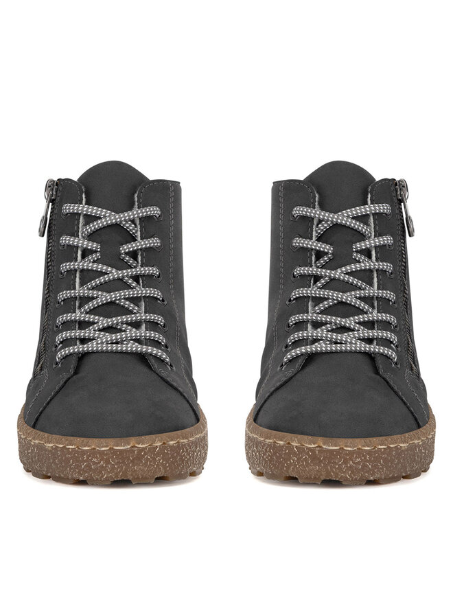 Rieker Μποτάκια Rieker N1020-45 Γκρι