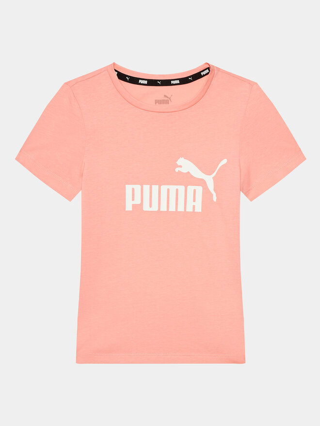 Puma Puma Majica Ess Logo 587029 Oranžna Regular Fit
