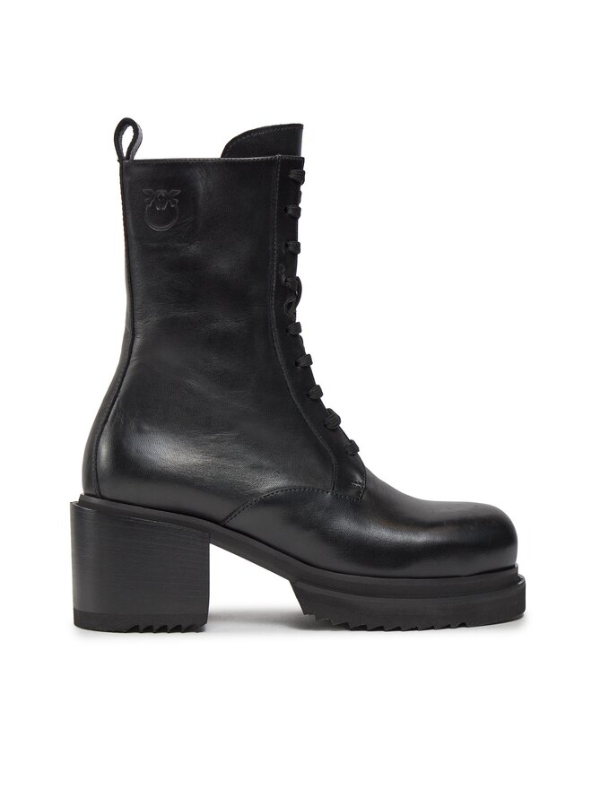 PINKO Ботильйони PINKO Honneger Anfibio AI 23-24 BLKS1 102330 A0NY Чорний