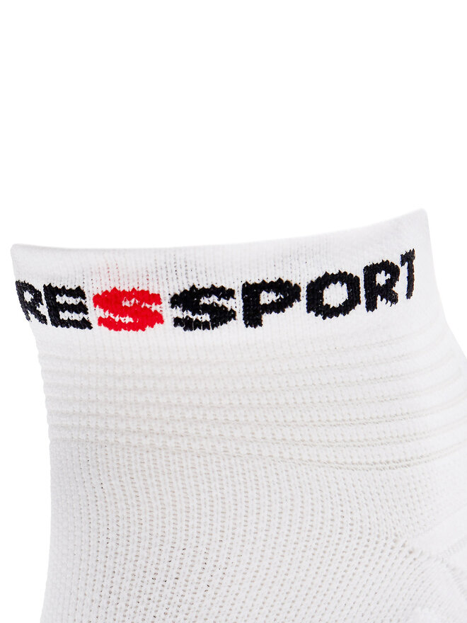 Compressport Skarpety Niskie Unisex Compressport Pro Racing Socks V4.0 Run Low XU00047B Biały
