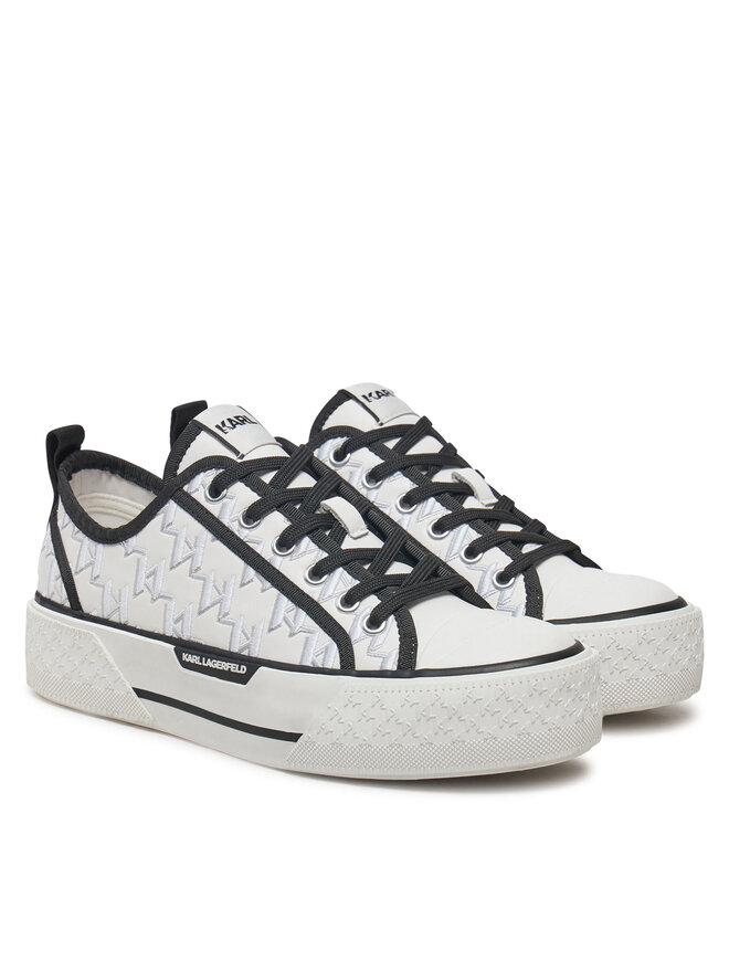 KARL LAGERFELD Plátenky KARL LAGERFELD Kampus Max III KL60615 Biela