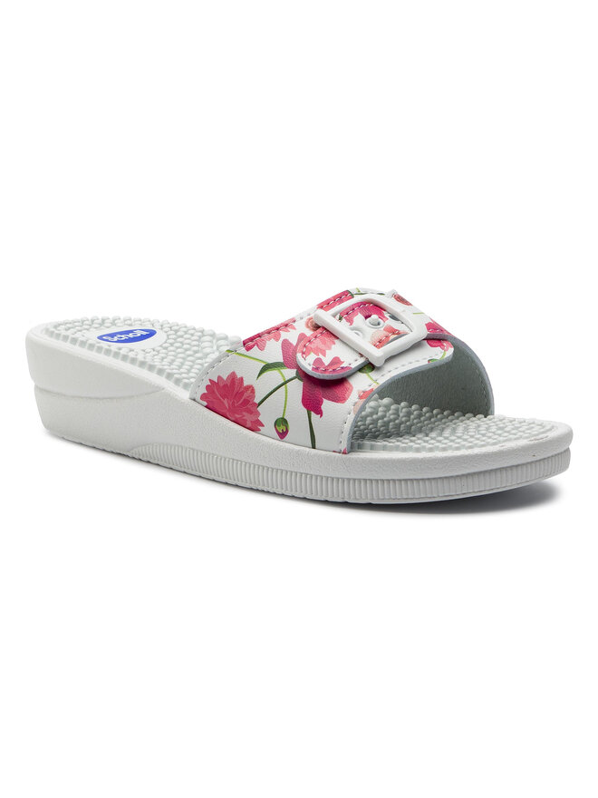 Scholl Pantoletten Scholl New Massage F27433 1404 360 Weiß