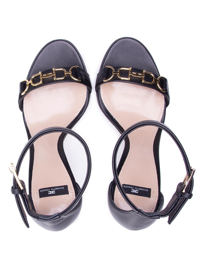 Elisabetta Franchi Сандали Elisabetta Franchi SA-97L-11E2-V430 Черен