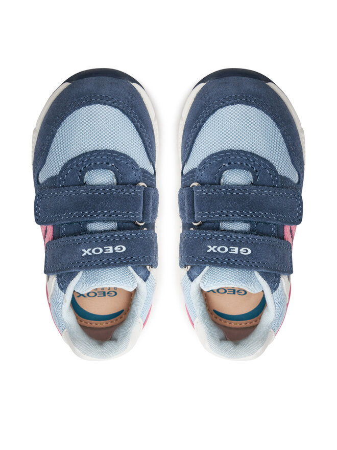 Geox Sneakersy Geox B Alben Girl B453ZA 02214 C4B7Q M Modrá