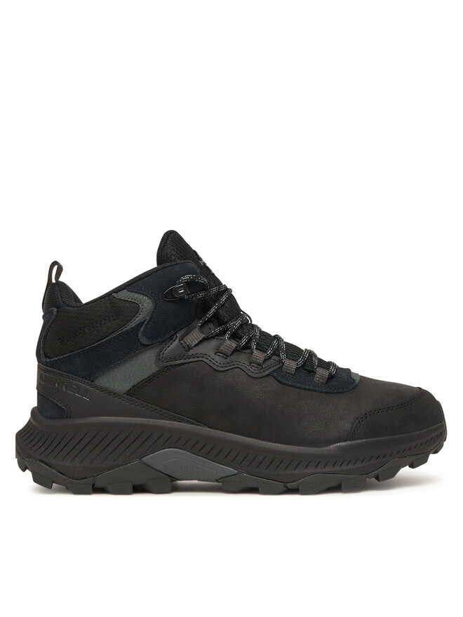 Merrell Trekkingschuhe Merrell Speed Strike 2 Leather Mid Waterproof J038071 Schwarz