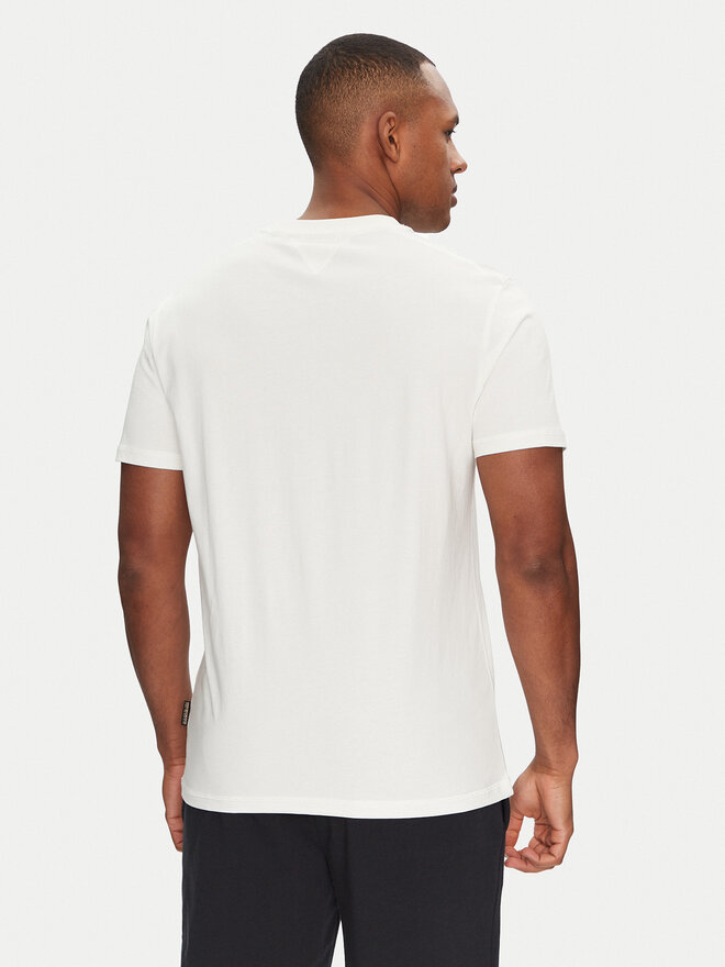 Napapijri Napapijri Marškinėliai S-Lari NP0A4IE52061 Balta Regular Fit