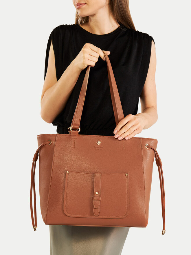 Beverly Hills Polo Club Handtasche Beverly Hills Polo Club BHPC-C-015-07 Braun