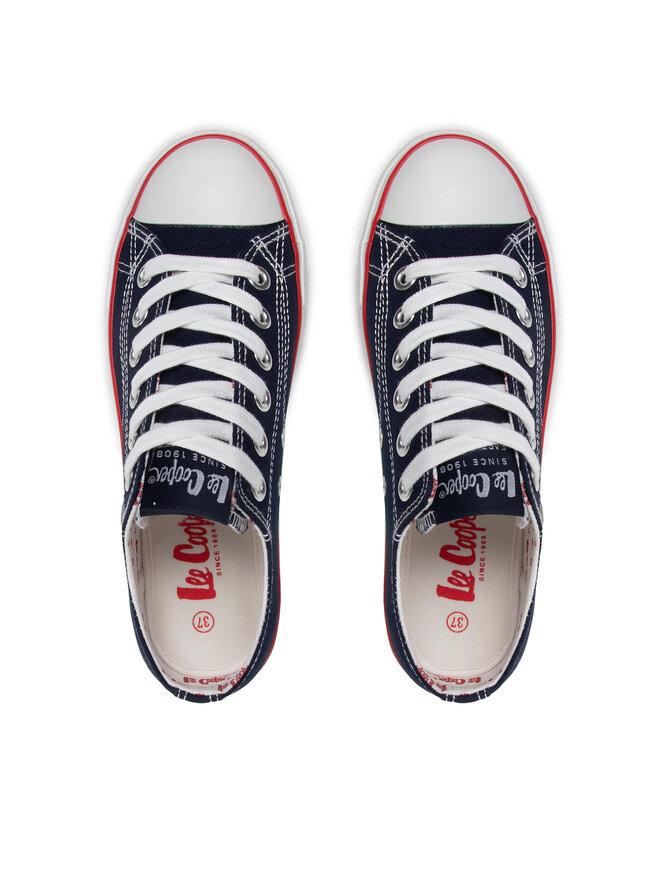 Lee Cooper Sneakers aus Stoff Lee Cooper LCW-22-31-0877LB Dunkelblau