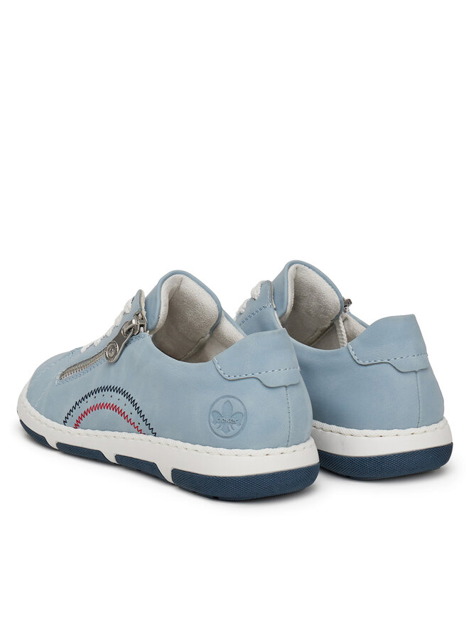 Rieker Sneakersy Rieker 42424-10 Modrá