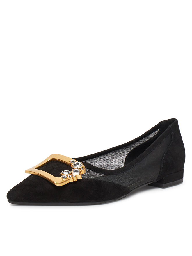 Eva Minge Baleriny Eva Minge HALIA-SLT2908-51 Czarny
