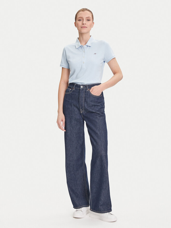 Gant Gant Poloshirt Sheild 4200870 Himmelblau Slim Fit