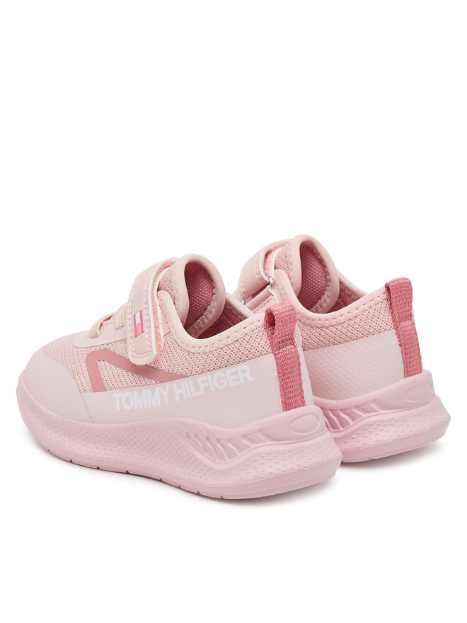 Tommy Hilfiger Sneakers Tommy Hilfiger Low Cut Lace-Up/Velcro Sneaker T1A9-33990-1843 M Rosa